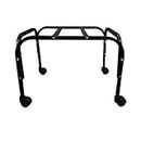 Dr. Equipment Mumma's Life Air Cooler Trolley/Stand with Wheels (Black)