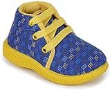 SMARTOTS Kids Unisex Casual First Walking CHU CHU Sound Baby Mogli Shoes for Baby Boys/Girls Yellow