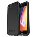 OtterBox Symmetry Series Slim Case for iPhone SE 3rd Gen (2022), iPhone SE 2nd (2020), iPhone 8 and iPhone 7 (NOT Plus) - Bulk Packaging - Black