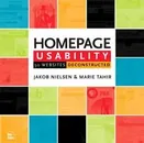 Homepage Usability: 50 Websites Deconstruc- 073571102X, Jakob Nielsen, paperback