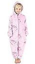 CityComfort Pyjama Combinaison Enfant Fille Licorne (9-10 Ans, Baby Rose)
