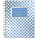 AT-A-GLANCE 2024-2025 Academic Planner, Simplified by Emily Ley, Weekly & Monthly, 8-1/2" x 11", Large, Monthly Tabs, Flexible Cover, Customizable, Gingham (EL26-901A)