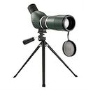 Cezo UpClose Standard 20-60 X 60 Zoom Spotting Scope with Tripod Stand for Bird Watching, Wildlife, Scenery and Hunting – Waterproof and Fog proof spotting telescope– Includes Shoulder Carrying Case-Green