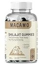 MACAMO Pure Himalayan India's First Shilajit Gummies to Improve strength, Stamina & Energy | 100% Ayurvedic Formula | 1 Bottle with 30 Gummies (Pack of 1)