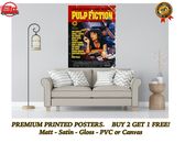 Póster Grande Pulp Fiction Película Clásica Estampado Arte Regalo A0 A1 A2 A3 A4 A5 Maxi