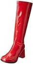 Ellie Shoes Women's Gogo Boot, Red, 8 M US