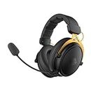 Cosmic Byte Hades 2.4Ghz Wireless + Bluetooth Headphone, Dual Mode, 20ms Latency, 100Hrs Battery Life, 53mm Driver, ENC Microphone (Black)