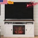 23" Electric Fireplace TV Stand for TVs up to 65" Storage Entertainment Units US