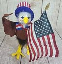 Annalee Dolls Liberty Eagle Doll Red White Limited Edition Blue 10" 2016 New