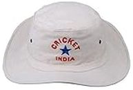 Zacharias Men's Cotton Umpire Hat Cricket-India (White; Free Size)