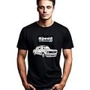 Seek Buy Love Vintage Car T-Shirt, Classic Automobile Speed Shop Graphic Tee, Retro Style Car Enthusiast Gift, Unisex Clothing (Large, Black)