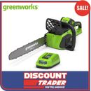 Greenworks G-MAX 40V 4.0Ah Brushless Lithium-Ion Cordless Chainsaw Combo Kit
