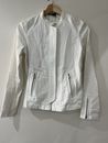 Armani Exchange White Cotton Jacket Size S 8