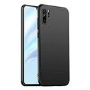 Eiselen Silicone Case Compatible with Huawei P30 Pro, Shockproof Case, Slim Soft Protective Case, Drop Protection, Soft TPU Ultra Thin Stylish Mobile Phone Case Compatible with Huawei P30 Pro, Black