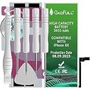 GadFull Batteria ad Alta Capacità compatibile con iPhone XR | 2023 Data di produzione | incl. Set di riparazione manuale & Kit strumenti Profi | Nuova Batteria Cellulare Extra