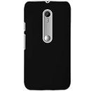 ImagineDesign WOW Imagine Rubberised Matte Hard Case Back Cover For MOTO X PLAY (Black)