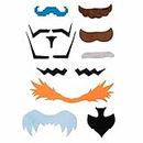 Super Moustachio Bros Fake Mustaches for Video Game Character Costumes & Cosplay | Top 10 Gamer Mustaches Mario, Luigi & More | Self-Adhesive Stick On Novelty 'Staches for Nerds, Geeks, & Gamers