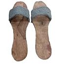 LA BELLEZA Wooden On Slipper For Pooja And and Auspicious For Women And Men