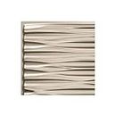 Fasade Easy Installation Dunes Brushed Nickel Lay In Ceiling Tile / Ceiling Panel (12" x 12" Sample)