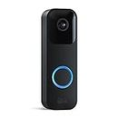 Blink Video Doorbell | Audio bidireccional, vídeo HD, gran autonomía, detección de movimiento, notificaciones de timbre en la app, con Alexa (negro)