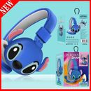 Lilo & Stitch Kids Wireless Headphones Head Sets Soft Ear Pads Christmas Gifts