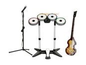 The Beatles: Rock Band BUNDLE per batteria PS3/PS4/PS5 + chitarra + micro +...