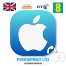 Servicio de desbloqueo de fábrica para iPhone 6S 6S+ 7 7+ Plus naranja EE T-Mobile Reino Unido