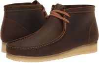 Men's Shoes Clarks Originals WALLABEE BOOTS Moccasin Lace Up 55513 BEESWAX