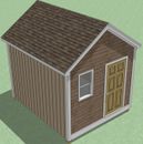 10x12 Shed Plans- How To Build Guide - Step By Step - Garden / Utility / Storage