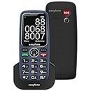 easyfone Marvel+ with Dock Charger Keypad Phone 2.4" with Over 20+ Senior Friendly Features Like Loud Sound, Photo Speed Dial, SOS, Auto-Call Recording, Incoming Call Restriction,Dual SIM, etc