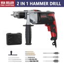 Hammer Drill 950W High Power Impact Drill Tool 13MM Keyed Chuck 17Variable Speed