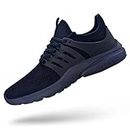 Feetmat Mens Non Slip Resistant Work Shoes Zapatos De Hombre Running Workout Tennis Shoes Navy Blue 12