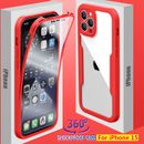 360 Full Case Clear Coque Etui Antichoc Pour iPhone 15 14 13 12 11 Pro Max XS XR