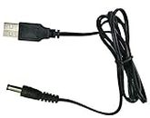 tecmac USB 5V DC Charging Cable Cord Lead Compatible with HMDX JAM Party Boom Box HX-P730 HX-P730BL HX-P730GY HX-P730PK MINIX NEO U9-H U9-H+ U14K A3 A&D UA-631 UA-651 Life Source WGNBPW-910 UA767
