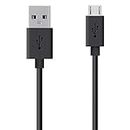 USB Cable for Nokia 5.1, Nokia 3.1, Nokia 2.1, Nokia 1, Nokia 2, Nokia 3, Nokia 5, Nokia 6, Nokia Lumia 638 USB Cable Original Like Charger Cable | Sync Quick Fast Charging Cable | Micro USB Data Cable | Android V8 Cable (4 Amp, 1 Meter, BM14, Black)