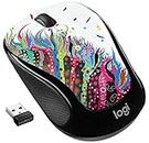 Logitech M325s Wireless Mouse, 2.4 GHz with USB Receiver, 1000 DPI Optical Tracking, 18-Month Life Battery, PC/Mac/Laptop/Chromebook - Celebration Black