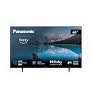 Panasonic TX-43MX800B, 43 Inch 4K Ultra HD LED Smart 2023 TV, High Dynamic Range (HDR), Dolby Atmos & Dolby Vision, Fire TV, Prime Video, Alexa, Netflix, Black