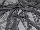 Minerva Crafts Tissu stretch Powernet noir – au mètre