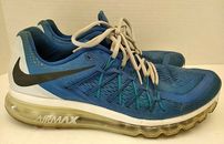 Nike Air Max Azul Real Juego Zapatos para Correr 698902-400 Para hombres Talla 13