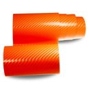8,55 €/m2 film carbone 4D film orange brillant film sans bulles film adhésif voiture 