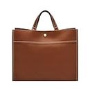 Fossil Women's Gemma Tote Bags, Brown