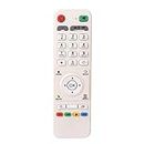 White Remote Control Controller Replacement for LOOL Loolbox IPTV Box GREAT BEE IPTV and MODEL 5 OR 6 Arabic Box Accessories