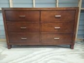 From Ashley Furniture, dresser with mirror,  2 nightstands, queen bed 