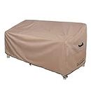 ULTCOVER Patio Furniture Sofa Cover 88W x 35D x 35H inch Waterproof Outdoor 3-Seater Couch Cover