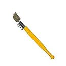 AK DIAMOND Diamond Tipped Yellow Glass Cutter Pen - Precision Tool with Snap Jaw for Clean Cuts on Glass, Natural Diamond Tip, Suitable for Glass Thickness up to 12 mm