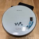 SONY D-NE730 CD Walkman Portable CD Player White Operation Confirmed from Japan