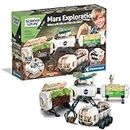 Clementoni - My Mechanic Workshop - Exploration on Mars - Rover - Space Station - Interchangeable Components - Construction Game - for Children Aged 8 and Over - English - 615452