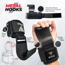 WYOX Lifting Hook Power Weight Training HEAVY DUTY Gym Wrist Support Gloves