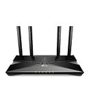 TP-Link Next-Gen Wi-Fi 6 AX3000 Mbps Gigabit Dual Band Smart Wireless Router, OneMesh Supported, Dual-Core CPU,HomeShield, Ideal for Gaming Xbox/PS4/Steam, Plug and Play (Archer AX53), Black