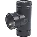 Pellet Stove Pipe Tee With Cap